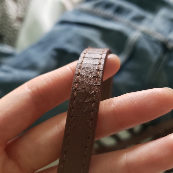 Michael Kors Brown Leather Belt - Picture 5 of 5